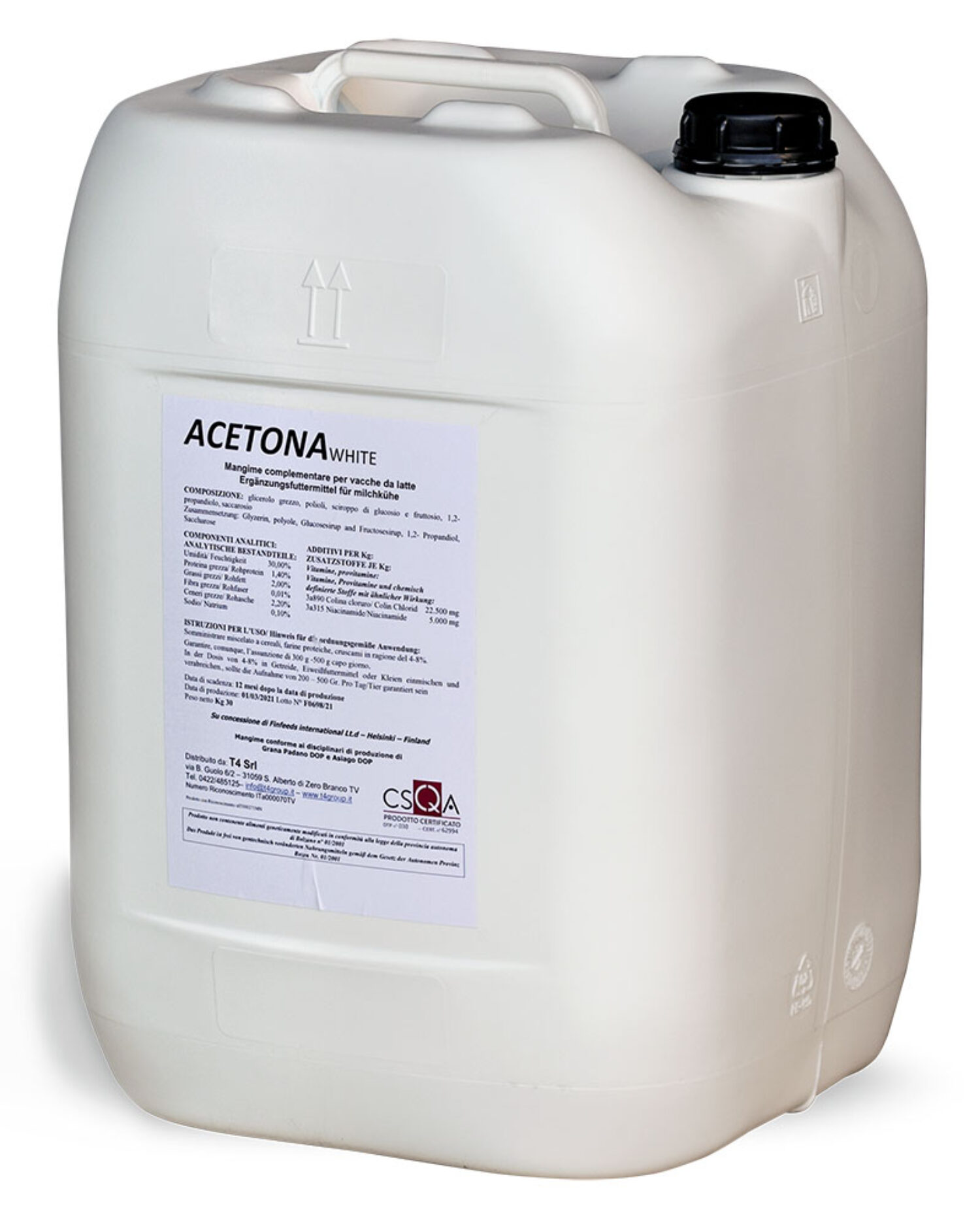 Antichetonico Acetona White 30L